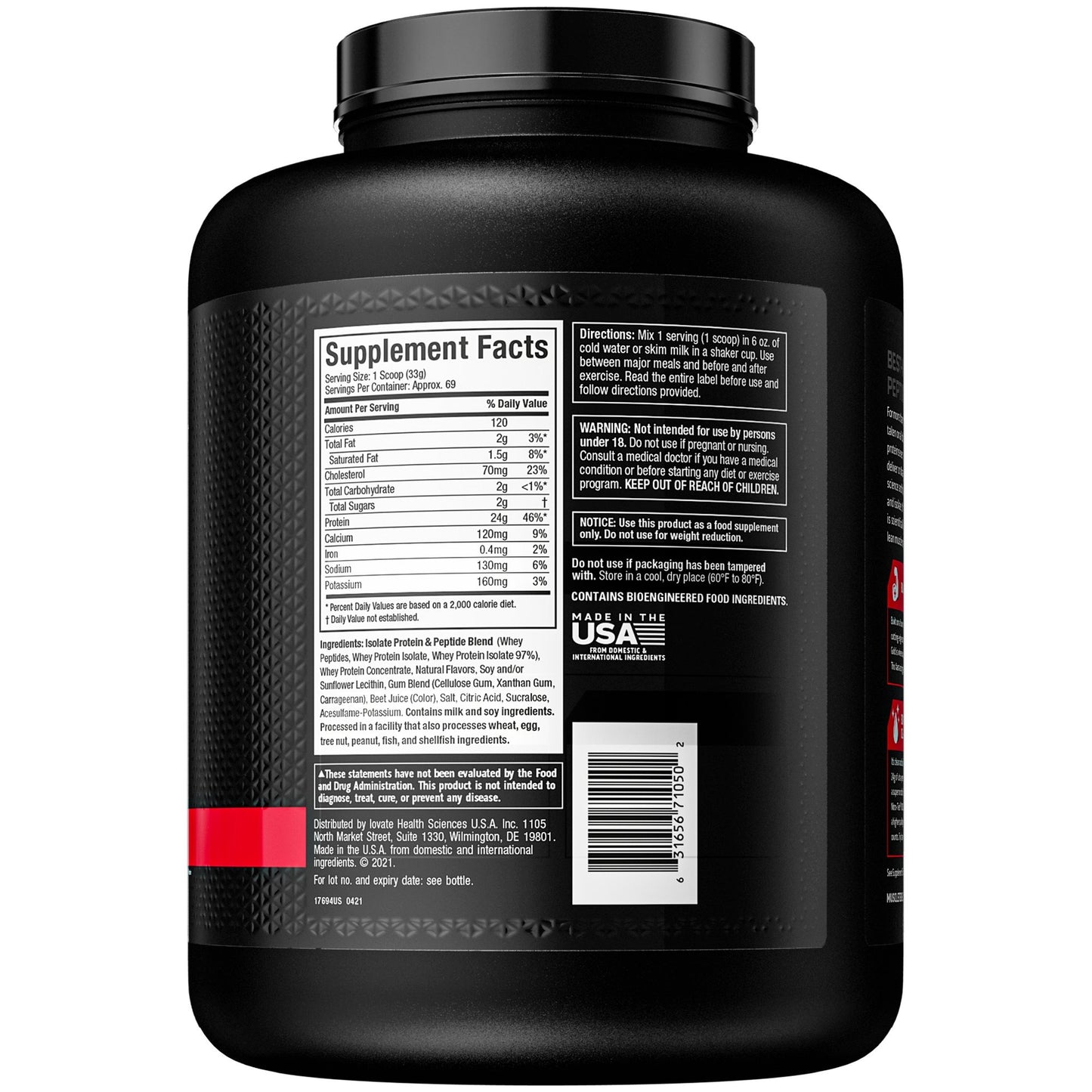 NitroTech Whey Gold 5 Lbs