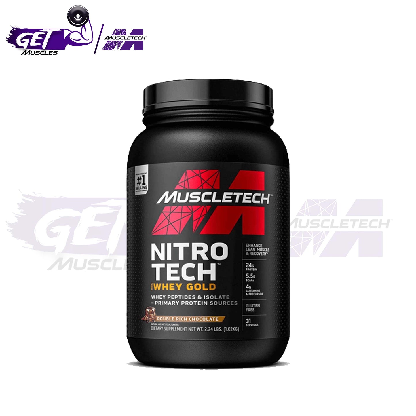 NitroTech Whey Gold 2.2 Lbs