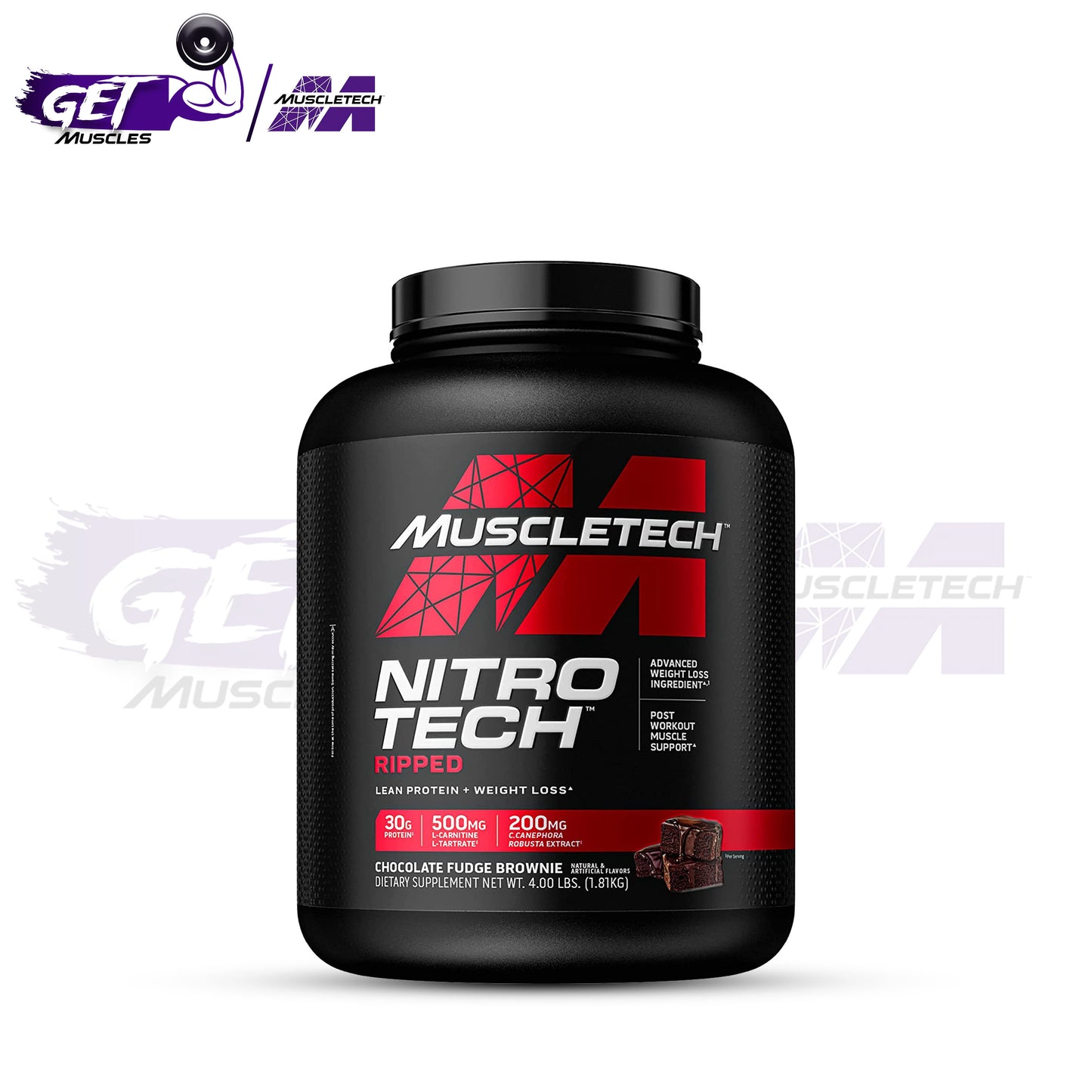 MUSCLETECH™ Nitro Tech Ripped 4lbs